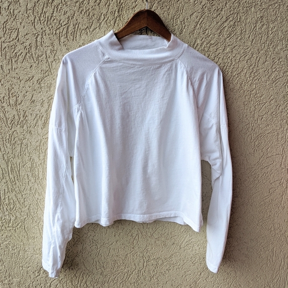 Free People Tops - FP People white mock neck